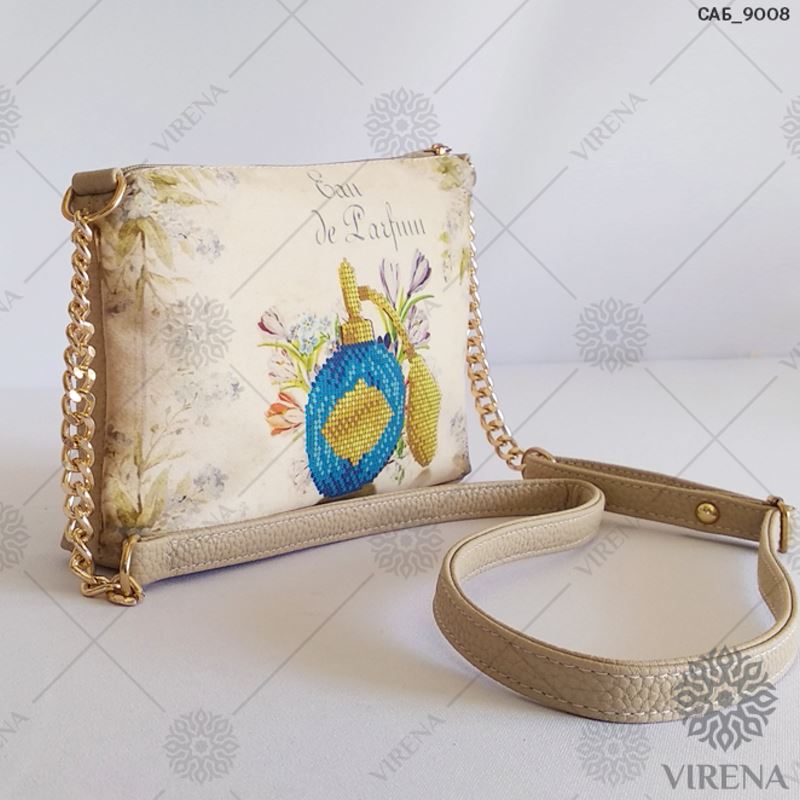 Buy Rectangular Eco leather bag for embroidered decorative element - SAB_9008-SAB_9008_2
