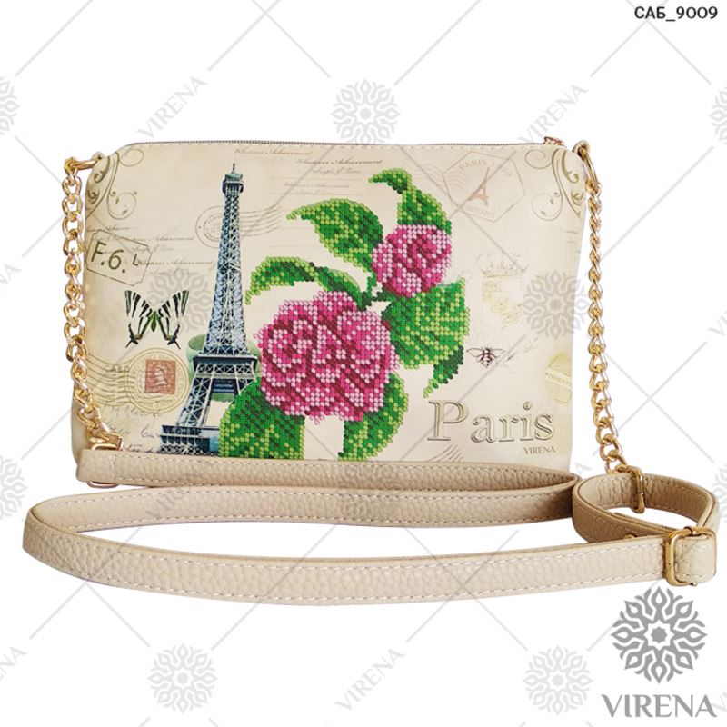Buy Rectangular Eco leather bag for embroidered decorative element - SAB_9009-SAB_9009