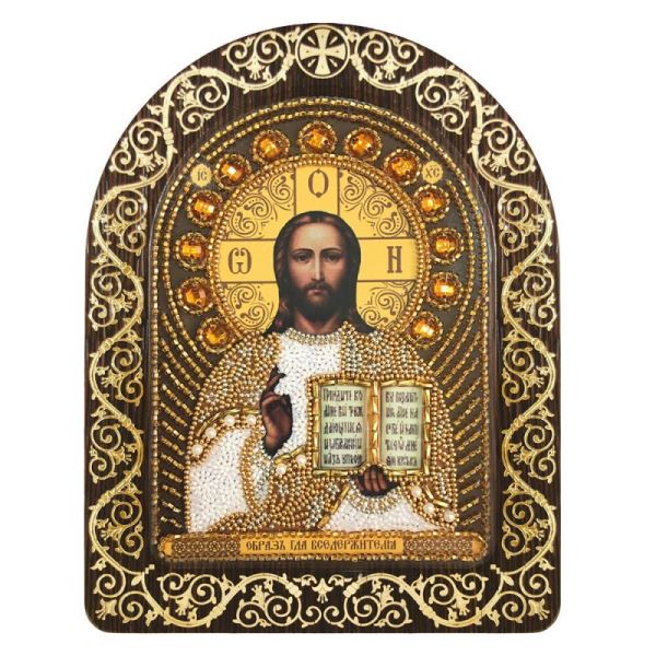 Buy Set for beadwork with a frame - The image of the Lord Almighty-sn5032