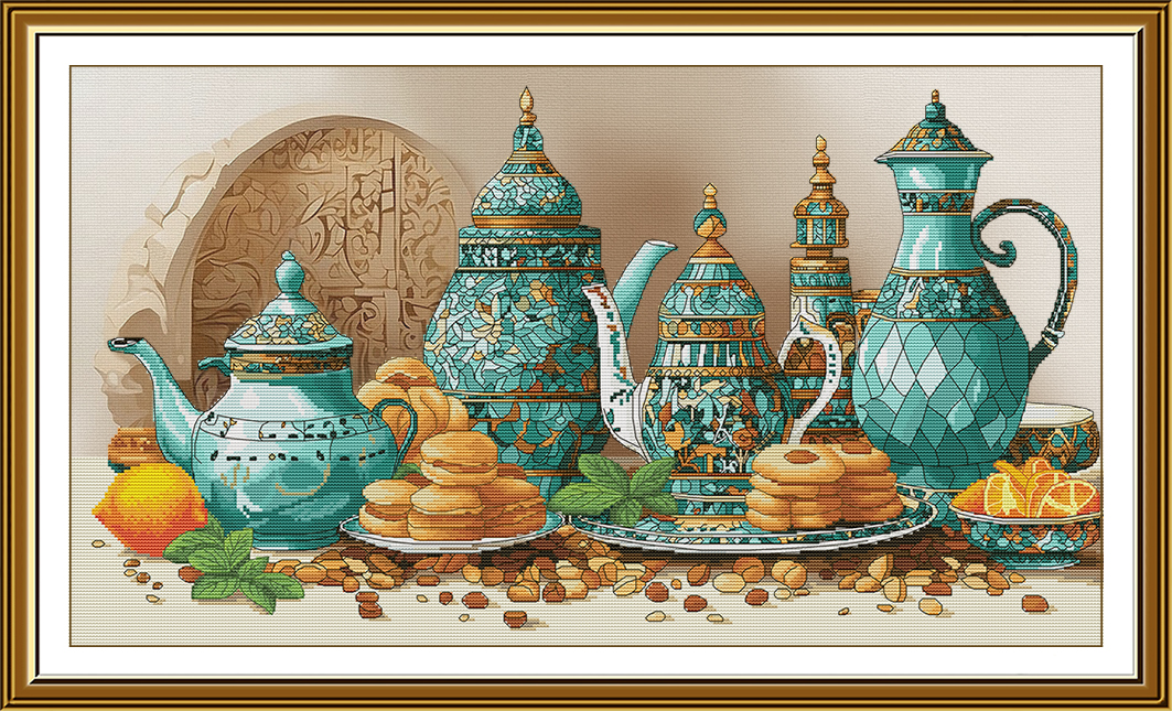 Buy Cross stitch kit Oriental Sweets-Sr1514