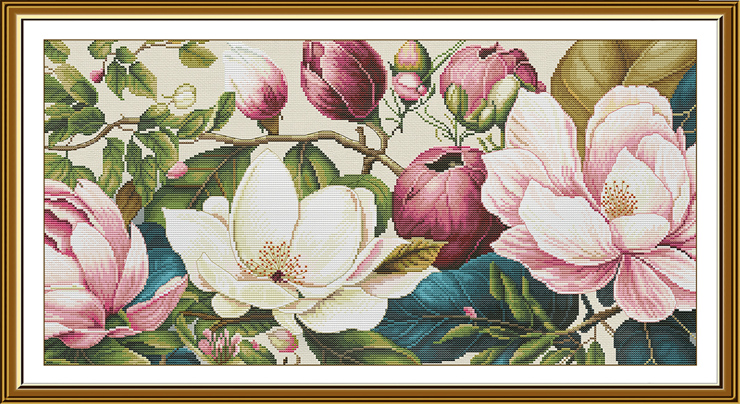 Buy Cross stitch kit Flowers Are Blooming-Sr1522