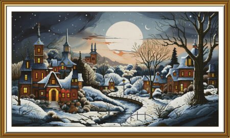 Buy Cross stitch kit Winter Sonnet-Sr1523