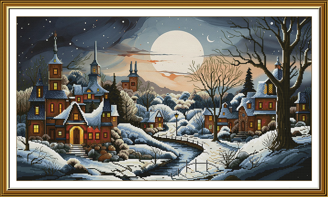 Buy Cross stitch kit Winter Sonnet-Sr1523