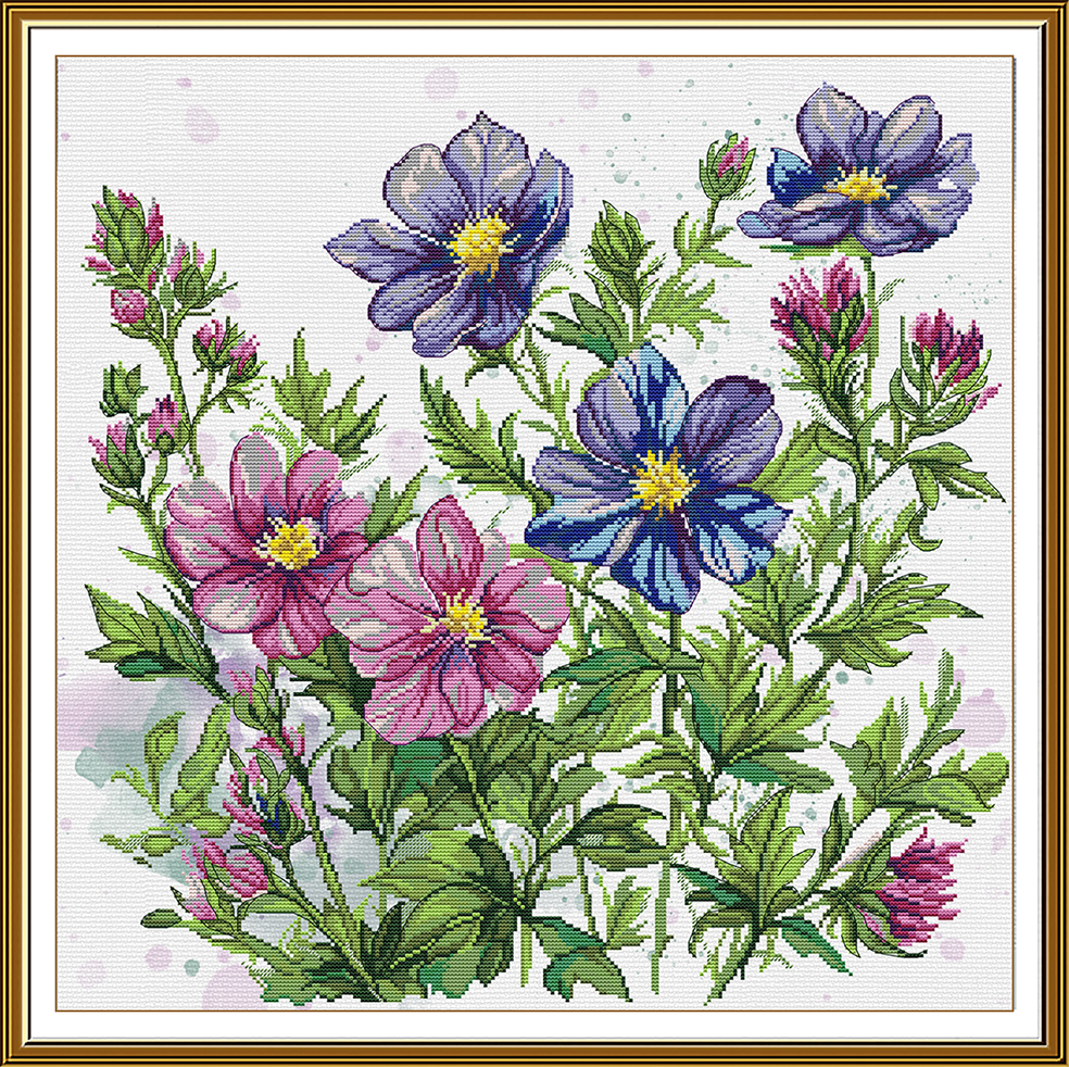 Buy Cross stitch kit Watercolor Tenderness-Sr2322