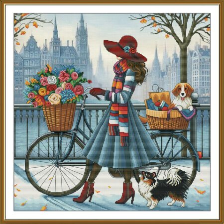 Buy Cross stitch kit London Holidays-Sr2333