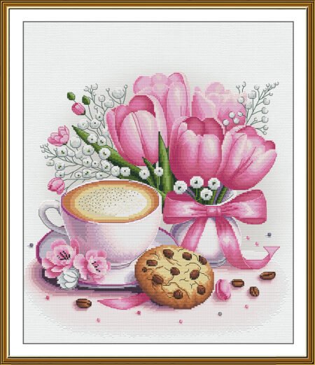 Buy Cross stitch kit Romantic Spring-Sr2340