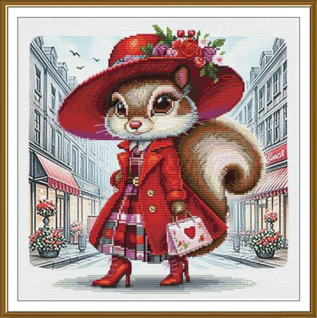 Buy Cross stitch kit Parisian Fashionista-Sr2361