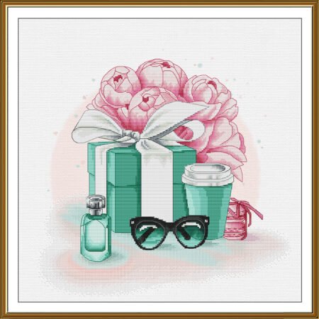 Buy Cross stitch kit A Gift From Tiffany-Sr2376