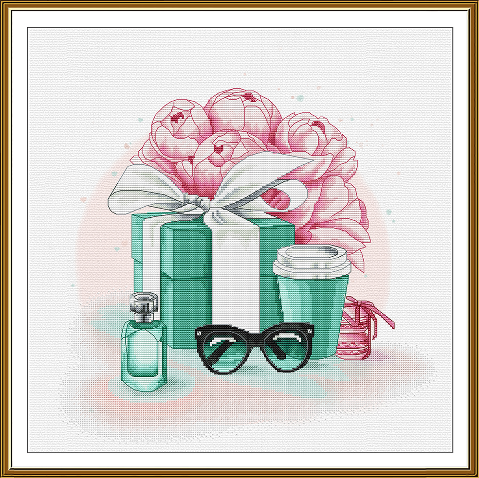Buy Cross stitch kit A Gift From Tiffany-Sr2376