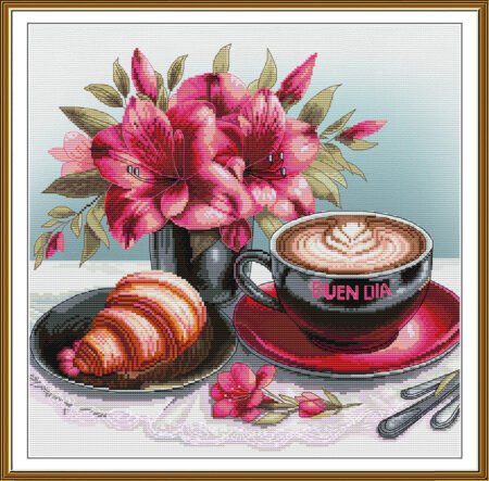 Buy Cross stitch kit Fragrant Breakfast-Sr2388