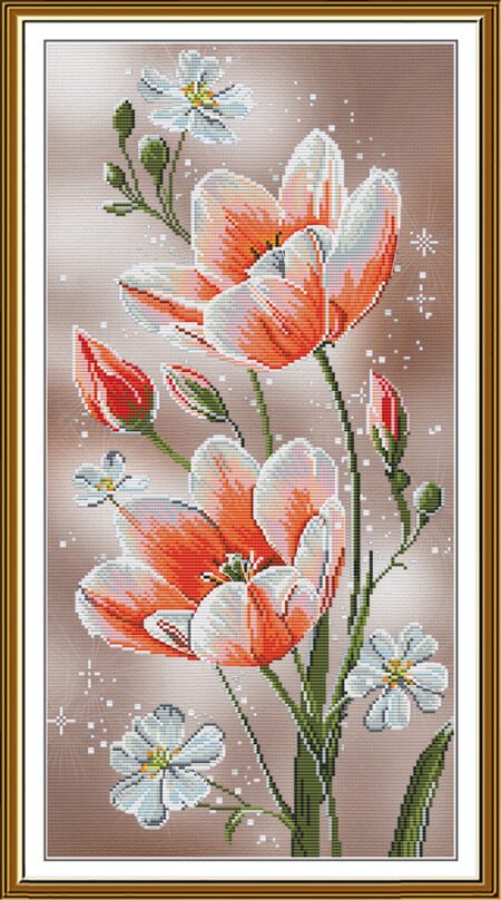 Buy Cross stitch kit Flower Charms-Sr3347