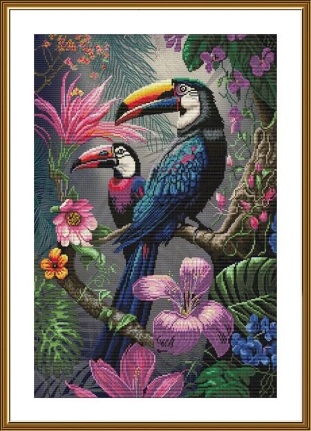 Buy Cross stitch kit Tropical Beauties-Sr3369