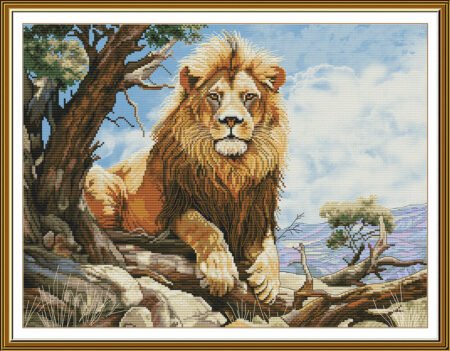 Buy Cross stitch kit The King Is Resting-Sr3385