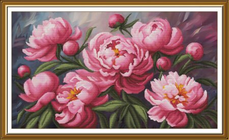 Buy Cross stitch kit Peony Sonata-Sr3412