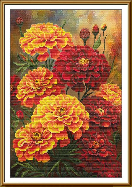 Buy Cross stitch kit Marigold-Sr3434