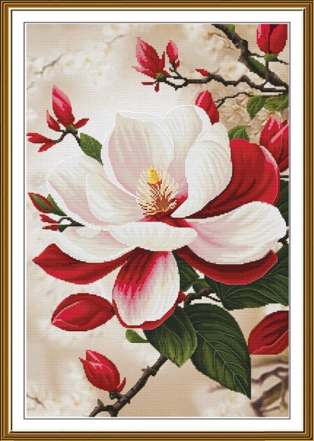 Buy Cross stitch kit Royal Magnolia-Sr3445