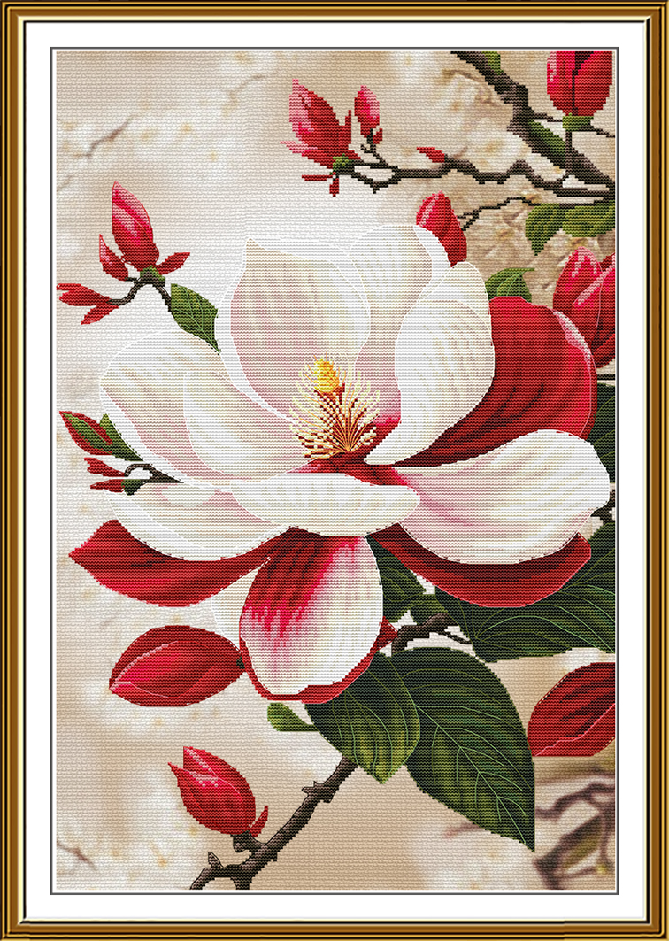 Buy Cross stitch kit Royal Magnolia-Sr3445
