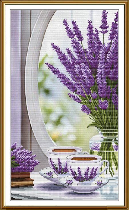 Buy Cross stitch kit Lavender Morning-Sr3460