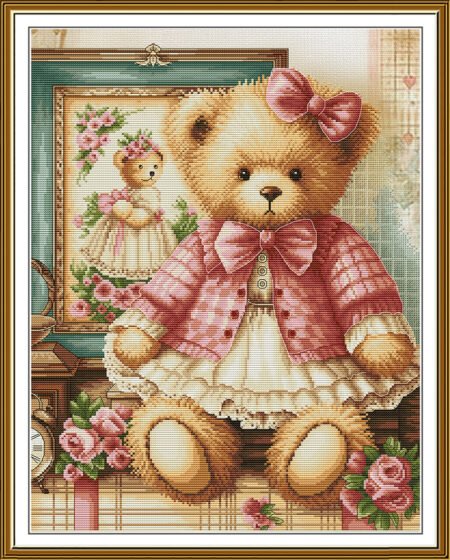 Buy Cross stitch kit Plush Beauty-Sr3467