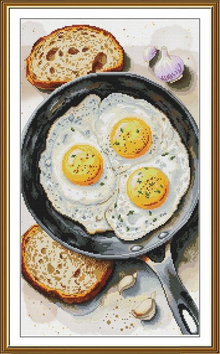 Buy Cross stitch kit Perfect Breakfast-Sr3472