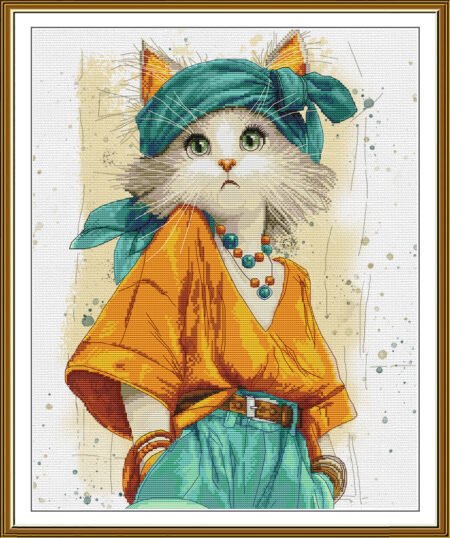 Buy Cross stitch kit Red Blues-Sr3478
