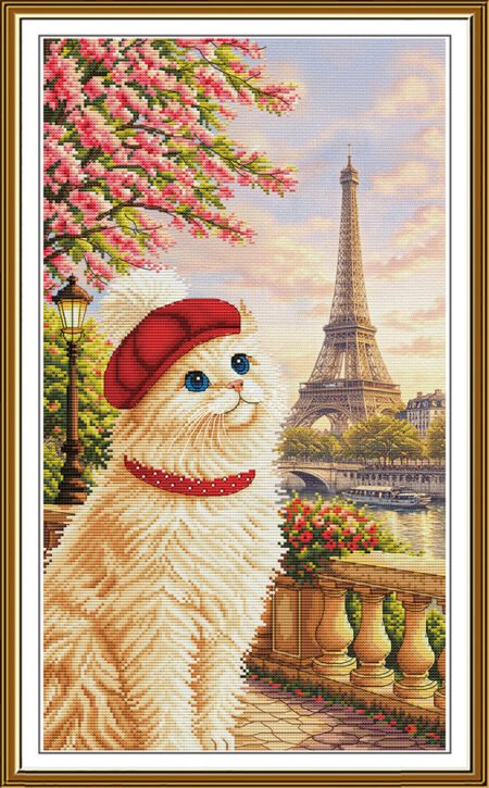 Buy Cross stitch kit French Woman-Sr3489
