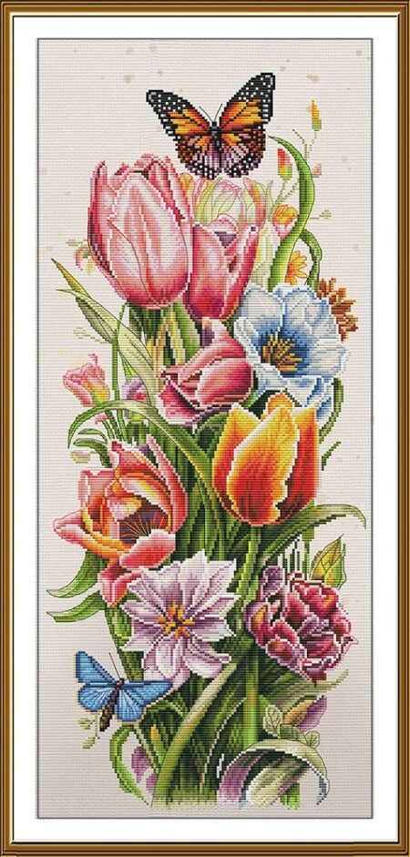 Buy Cross stitch kit Spring Extravaganza-Sr6258