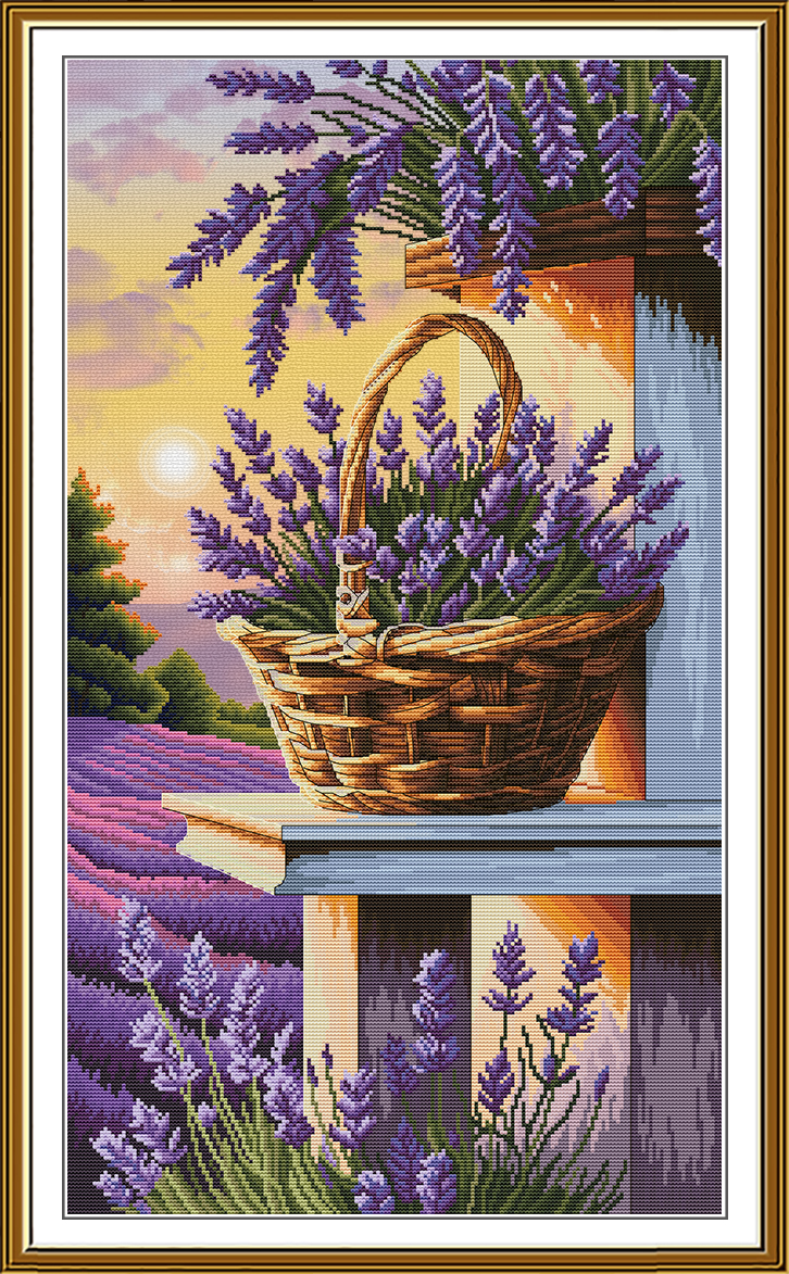 Buy Cross stitch kit Lavender Dream-Sr6297