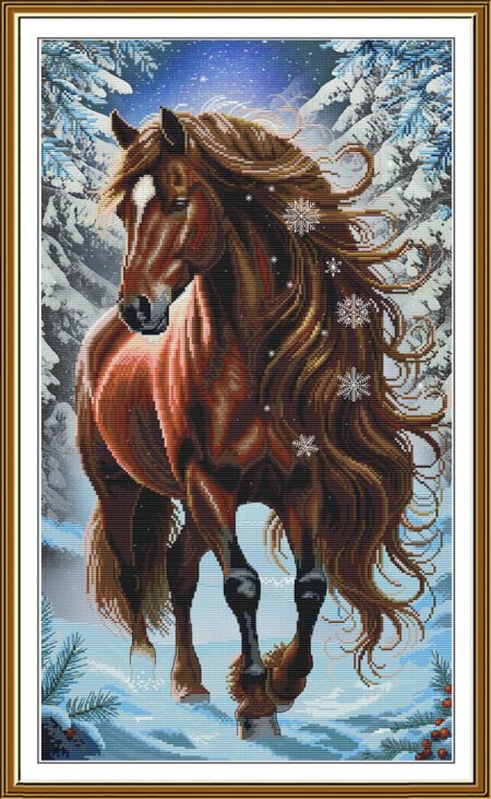 Buy Cross stitch kit Winter Beauty-Sr6302