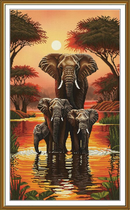 Buy Cross stitch kit Family Happiness-Sr6306