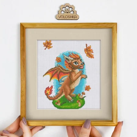 Buy Cross stitch kit - Autumn dragon-VC_037