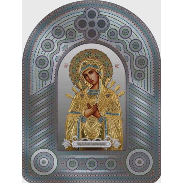 Buy Perforated bases for bead embroidery - Blessed Virgin of the Seven Arrows-vkv2007