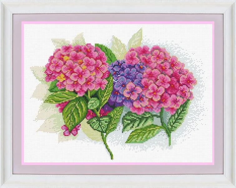 Buy Cross stitch kit Hydrangea-VN-012