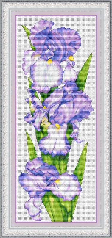 Buy Cross stitch kit Lilac taffies-VN-048