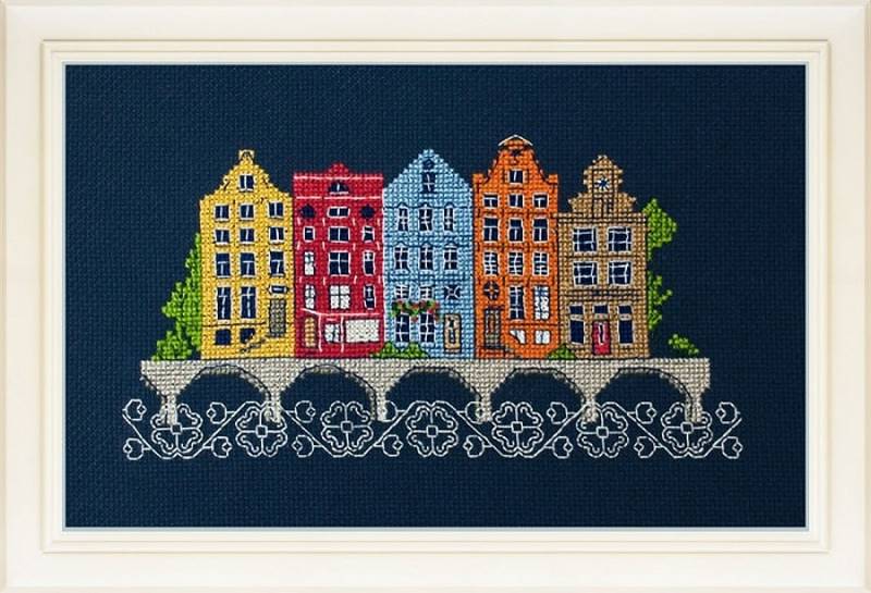Buy Cross stitch kit European town-VN-072