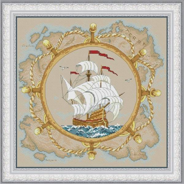 Buy Cross stitch kit Maritime History-VN-097