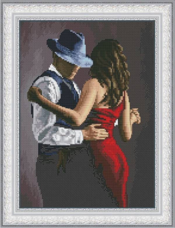 Buy Cross stitch kit Tango for two-VN-125