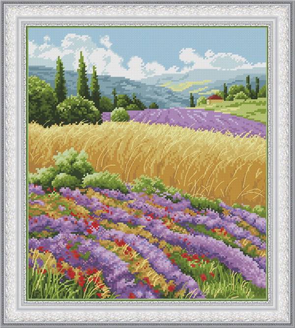 Buy Cross stitch kit Summer landscape-VN-132