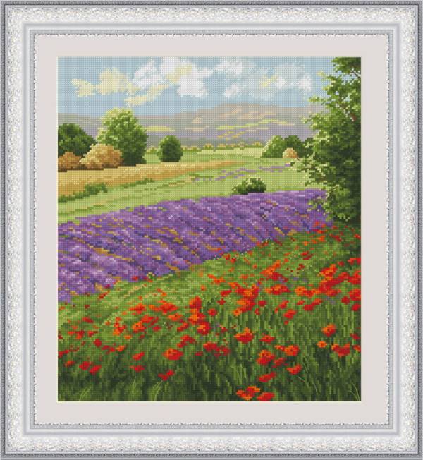 Buy Cross stitch kit Summer landscape 2-VN-133
