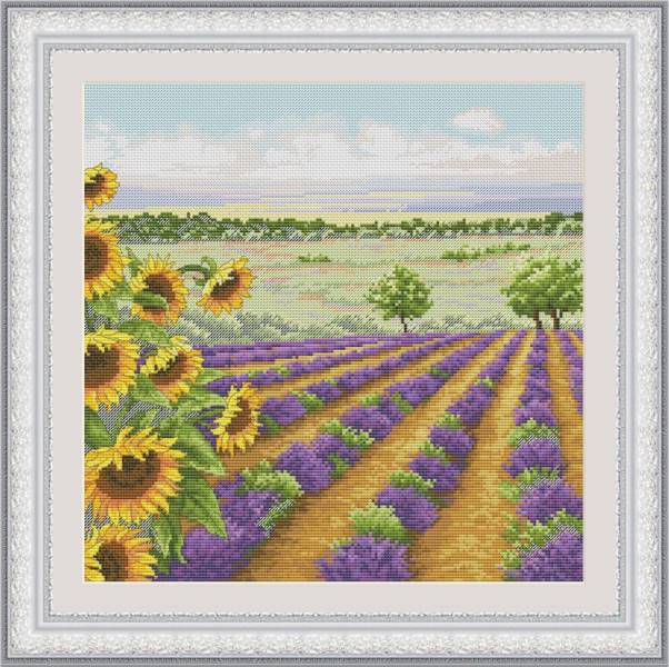 Buy Cross stitch kit Summer landscape 3-VN-134