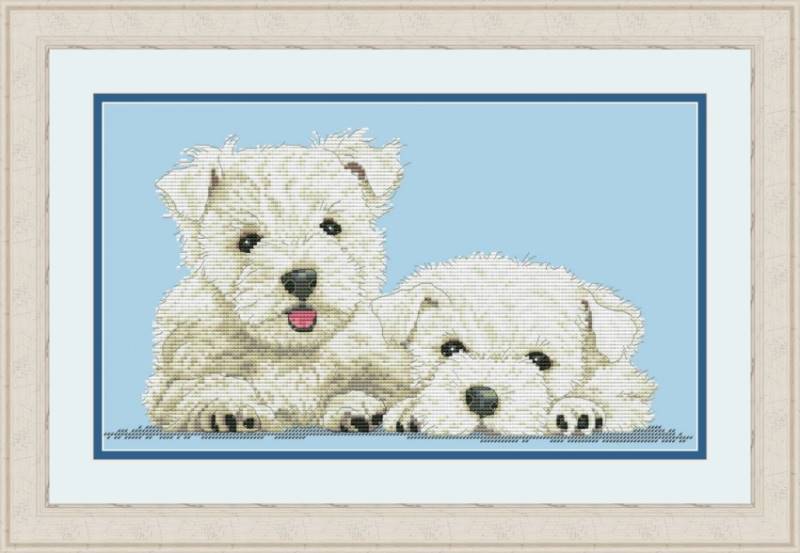 Buy Cross stitch kit Terriers-VN-152