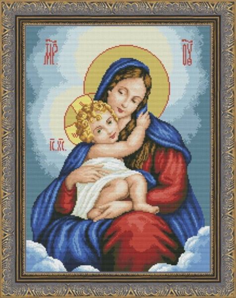 Buy Cross stitch kit Holy Virgin Mary-VN-206