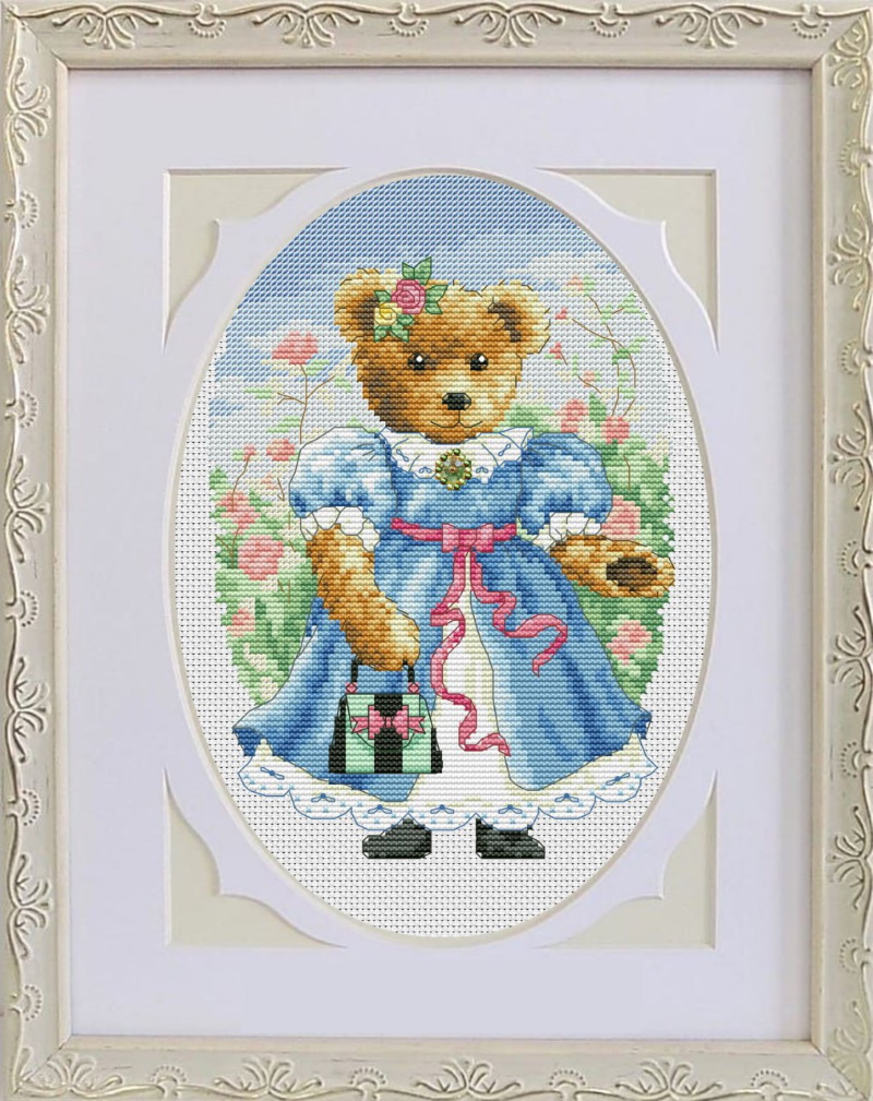 Buy Cross stitch kit Mademoiselle Mimi-VN-221