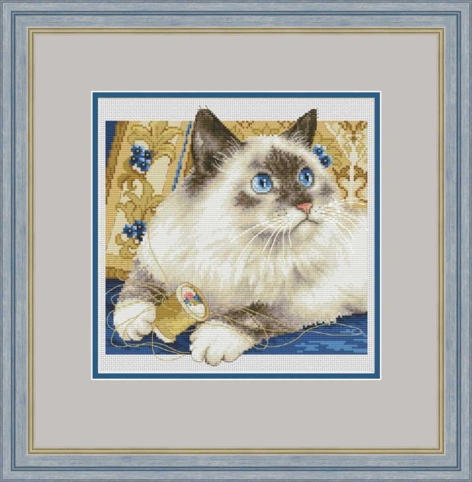 Buy Cross stitch kit Furry assistant-VN-227