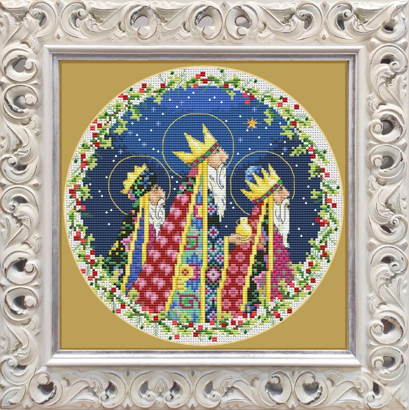 Buy Cross stitch kit Three kings. (Triptych)-VN-231