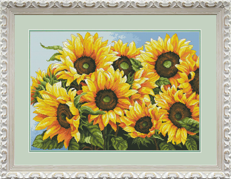 Buy Cross stitch kit Sunflowers-VN-232