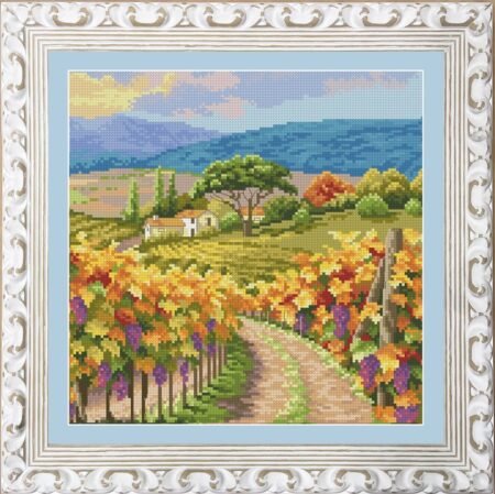 Buy Cross stitch kit Sunny Country (18 canvas)-VN-248
