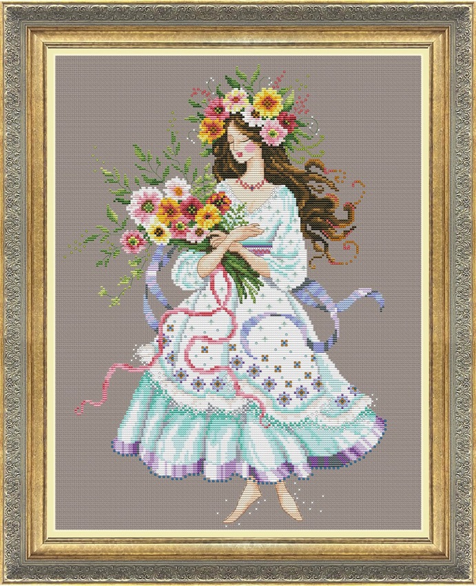 Buy Cross stitch kit Magic wreath-VN-251