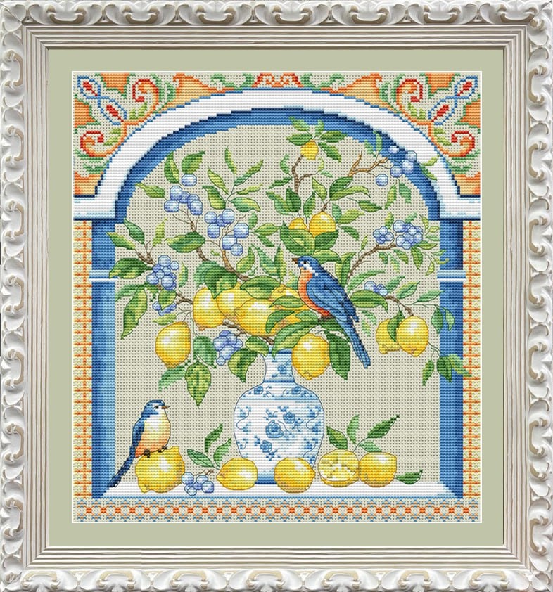 Buy Cross stitch kit Lemon mood 2-VN-256