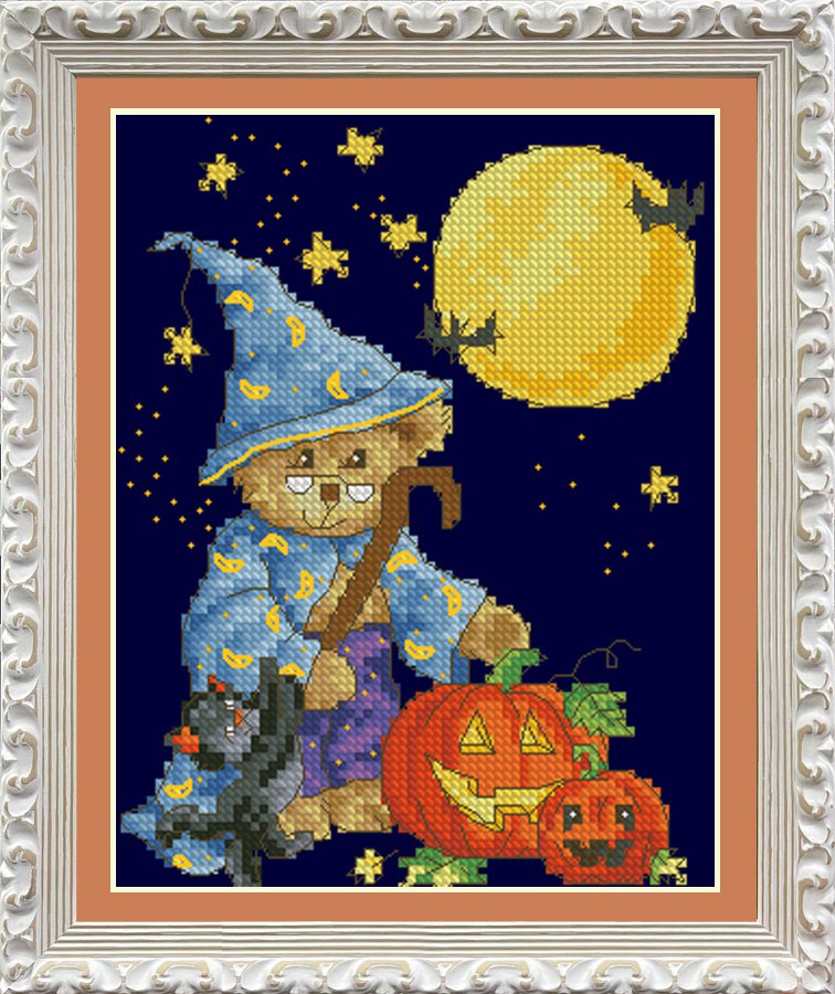 Buy Cross stitch kit Bear-Wizard-VN-259
